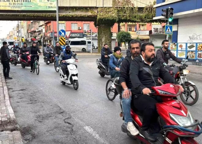 Adana’da Motosiklet Yoğunluğu Arttı