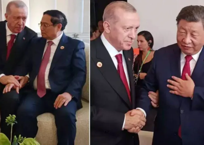 Erdoğan G20’de diz dize sohbetlerle gündem oldu